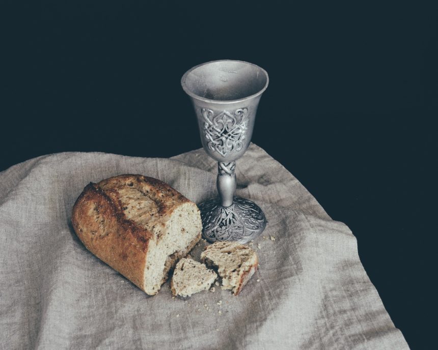 What does Jesus say about The Holy Communion