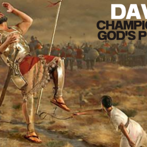 David, Champion for God’s people