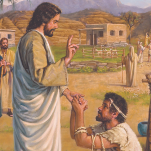 The Leper Jesus Healed