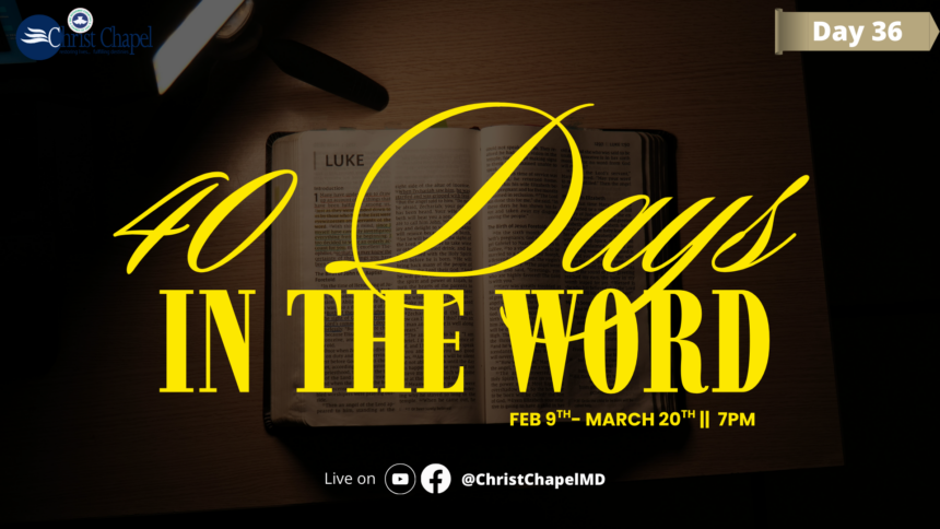 Fellowship With God And Jesus Christ.